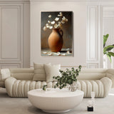 Floral 1112 Canvas Art 60 x 40 cm / Black