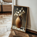 Floral 1112 Canvas Art 60 x 40 cm / Black