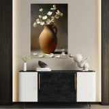 Floral 1112 Canvas Art 60 x 40 cm / Black