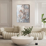Floral 1113 Canvas Art 60 x 40 cm / Black