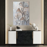 Floral 1113 Canvas Art 60 x 40 cm / Black