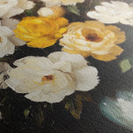 Floral 1114 Canvas Art 60 x 40 cm / Black