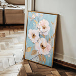 Floral 1116 Canvas Art 60 x 40 cm / Black