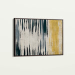 Abstract 112 Canvas Art 60 x 40 cm / Black