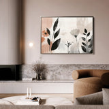 Boho 112 Canvas Art 60 x 40 cm / Black
