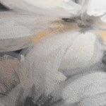 Floral 112 Canvas Art 60 x 40 cm / Black
