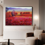 Landscape 112 Canvas Art 60 x 40 cm / Black