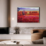 Landscape 112 Canvas Art 60 x 40 cm / Black