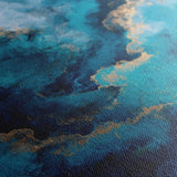 Abstract 1120 Canvas Art 60 x 60 cm / Black