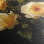 Floral 1120 Canvas Art 60 x 40 cm / Black