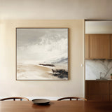 Abstract 1121 Canvas Art 60 x 60 cm / Black