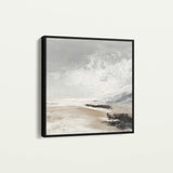 Abstract 1121 Canvas Art 60 x 60 cm / Black