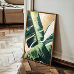 Floral 1121 Canvas Art 60 x 40 cm / Black