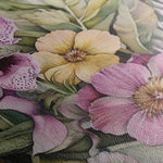 Floral 1122 Canvas Art 60 x 40 cm / Black