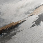 Abstract 1123 Canvas Art 60 x 60 cm / Black