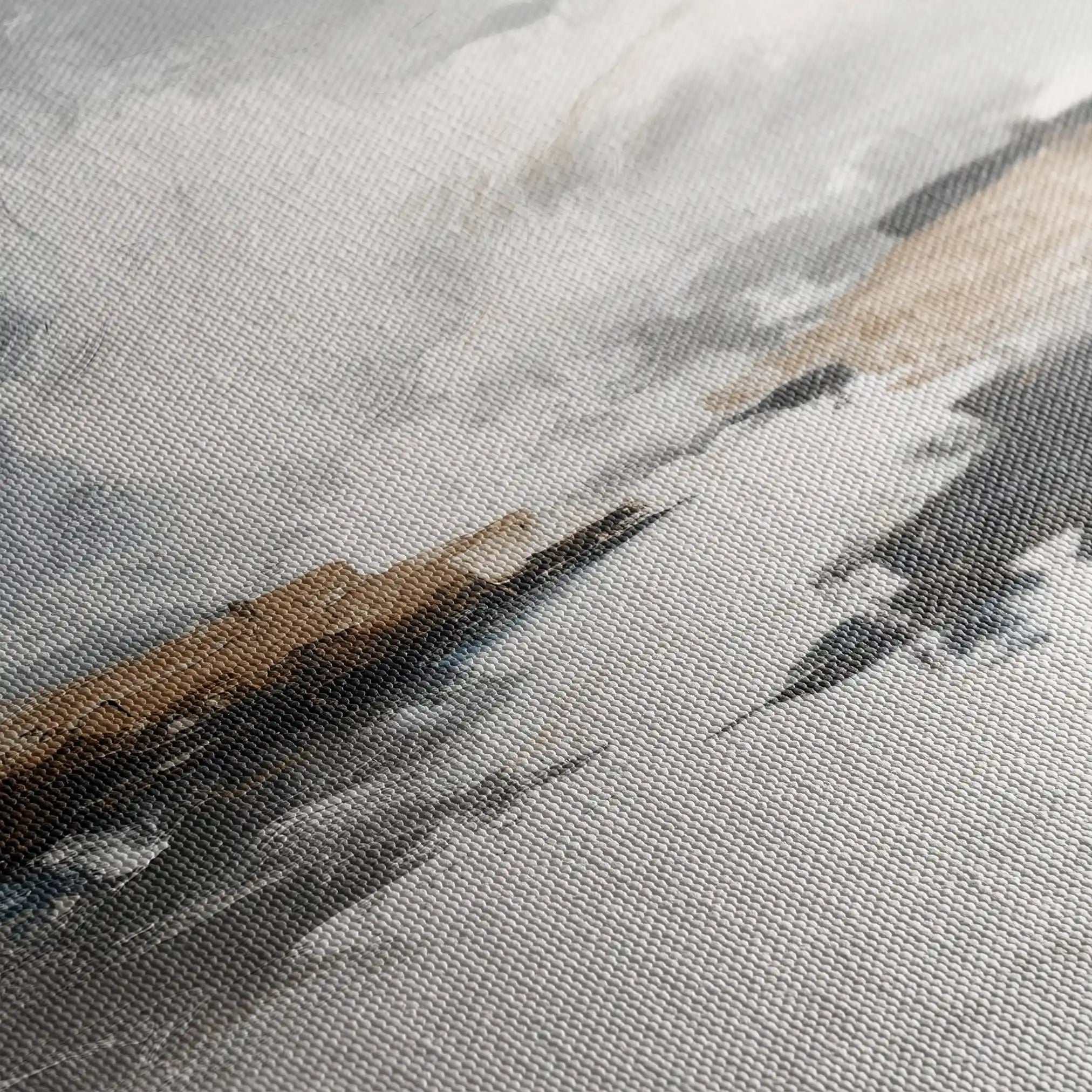 Abstract 1123 Canvas Art 60 x 60 cm / Black