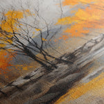 Abstract 1124 Canvas Art 60 x 60 cm / Black