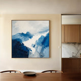Abstract 1127 Canvas Art 60 x 60 cm / Black