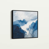 Abstract 1127 Canvas Art 60 x 60 cm / Black