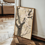 Floral 1128 Canvas Art 60 x 40 cm / Black