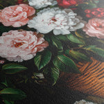 Floral 1129 Canvas Art 60 x 40 cm / Black