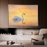 Animals 113 Canvas Art 60 x 40 cm / Black