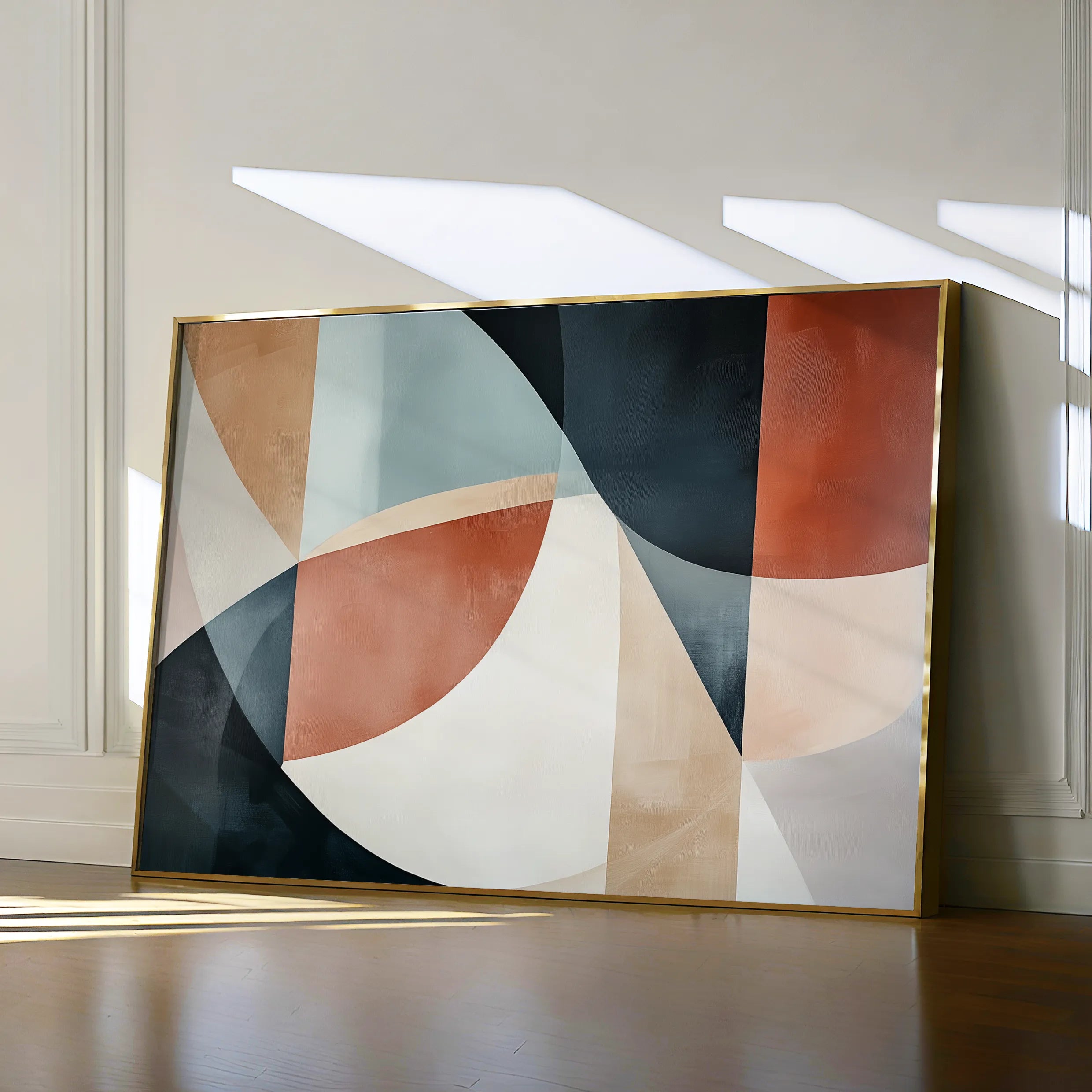 Boho 113 Canvas Art 60 x 40 cm / Black