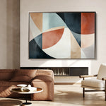 Boho 113 Canvas Art 60 x 40 cm / Black