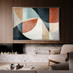 Boho 113 Canvas Art 60 x 40 cm / Black