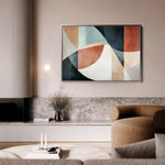 Boho 113 Canvas Art 60 x 40 cm / Black