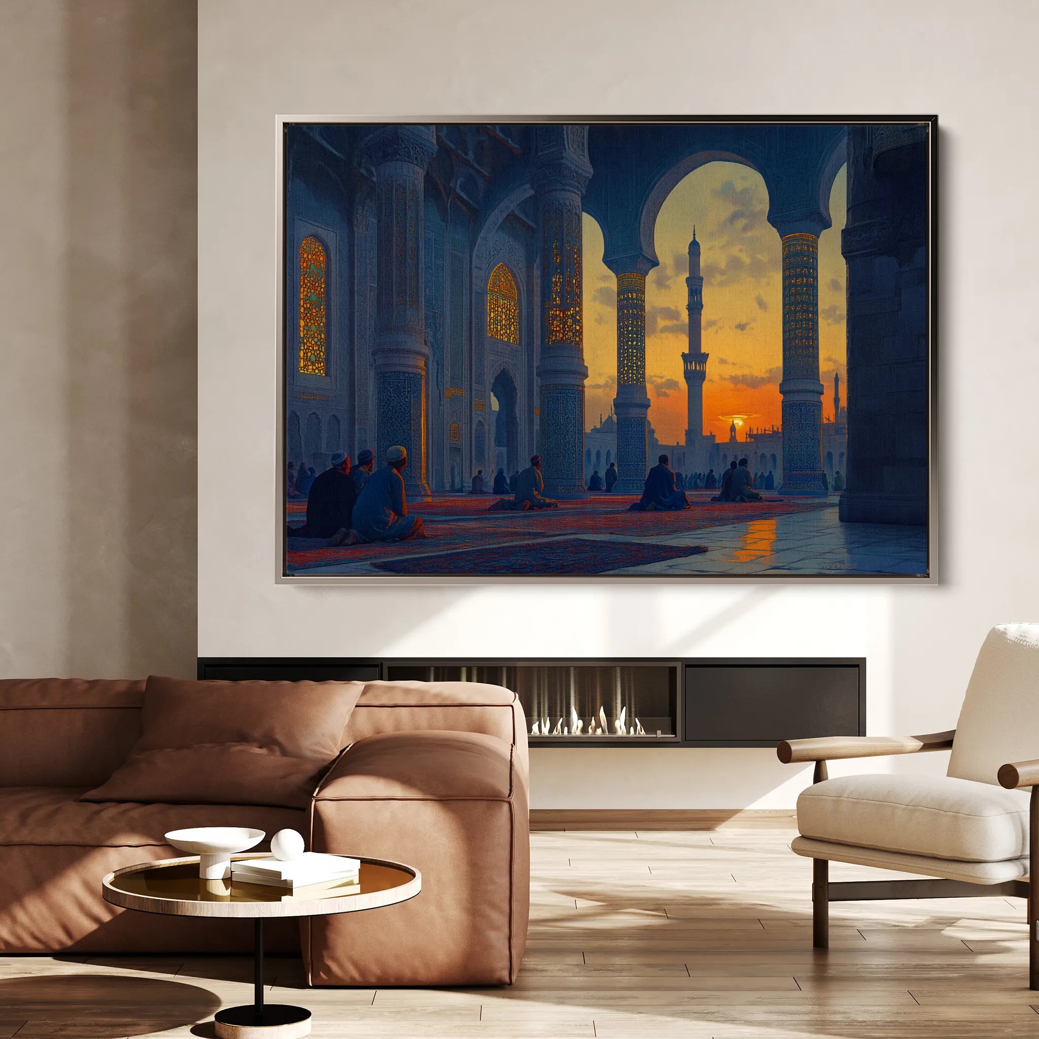 Orientalist 113 Canvas Art 60 x 40 cm / Black