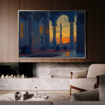 Orientalist 113 Canvas Art 60 x 40 cm / Black