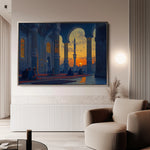 Orientalist 113 Canvas Art 60 x 40 cm / Black
