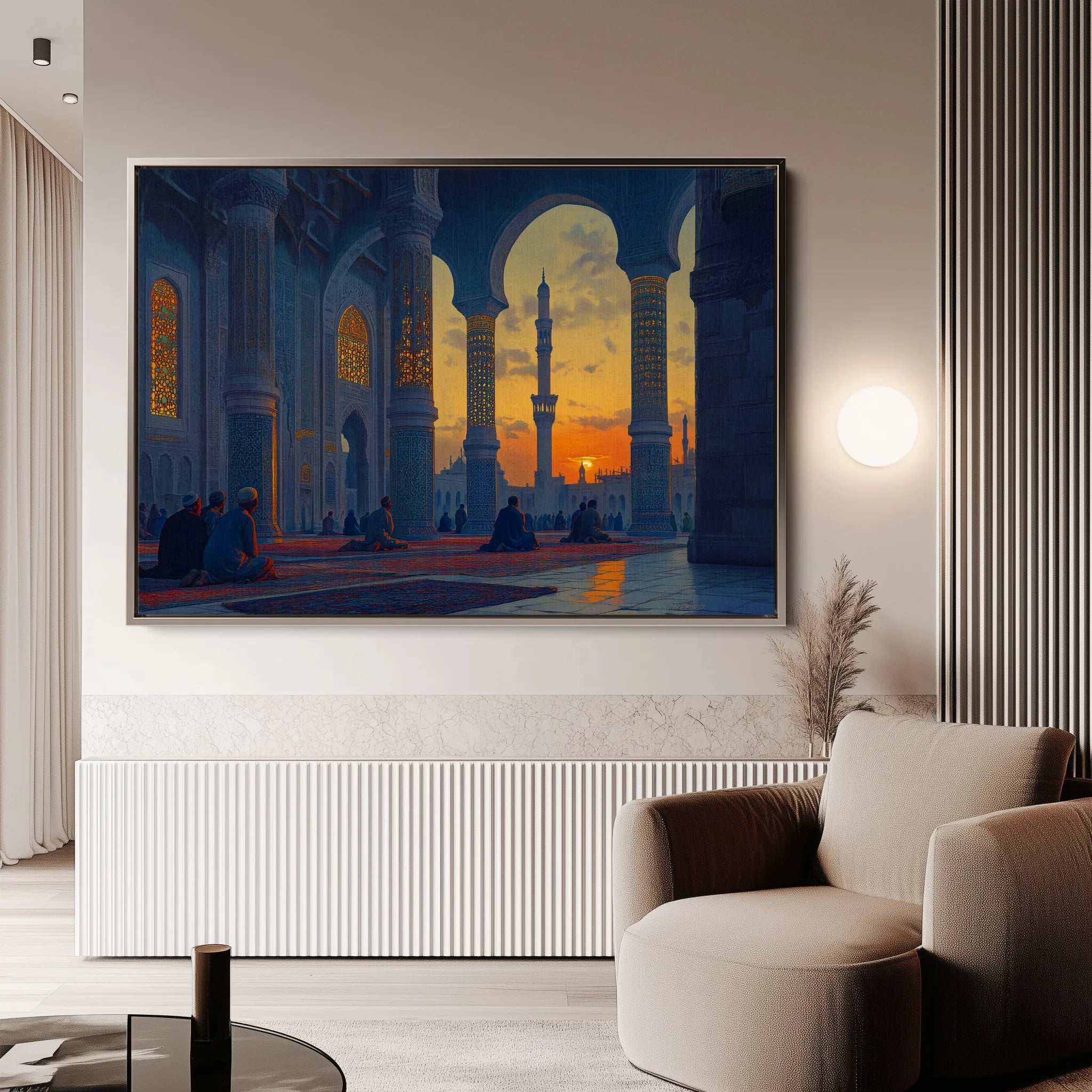 Orientalist 113 Canvas Art 60 x 40 cm / Black