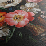 Floral 1130 Canvas Art 60 x 40 cm / Black