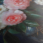 Floral 1132 Canvas Art 60 x 40 cm / Black