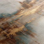 Abstract 1133 Canvas Art 60 x 60 cm / Black