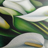 Floral 1134 Canvas Art 60 x 40 cm / Black