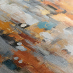 Abstract 1135 Canvas Art 60 x 60 cm / Black