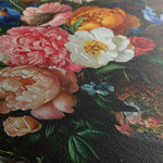 Floral 1137 Canvas Art 60 x 40 cm / Black