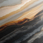 Abstract 1138 Canvas Art 60 x 60 cm / Black