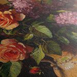 Floral 1139 Canvas Art 60 x 40 cm / Black