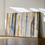Abstract 114 Canvas Art 60 x 40 cm / Black
