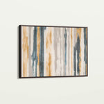 Abstract 114 Canvas Art 60 x 40 cm / Black