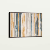 Abstract 114 Canvas Art 60 x 40 cm / Black