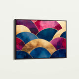 Boho 114 Canvas Art 60 x 40 cm / Black