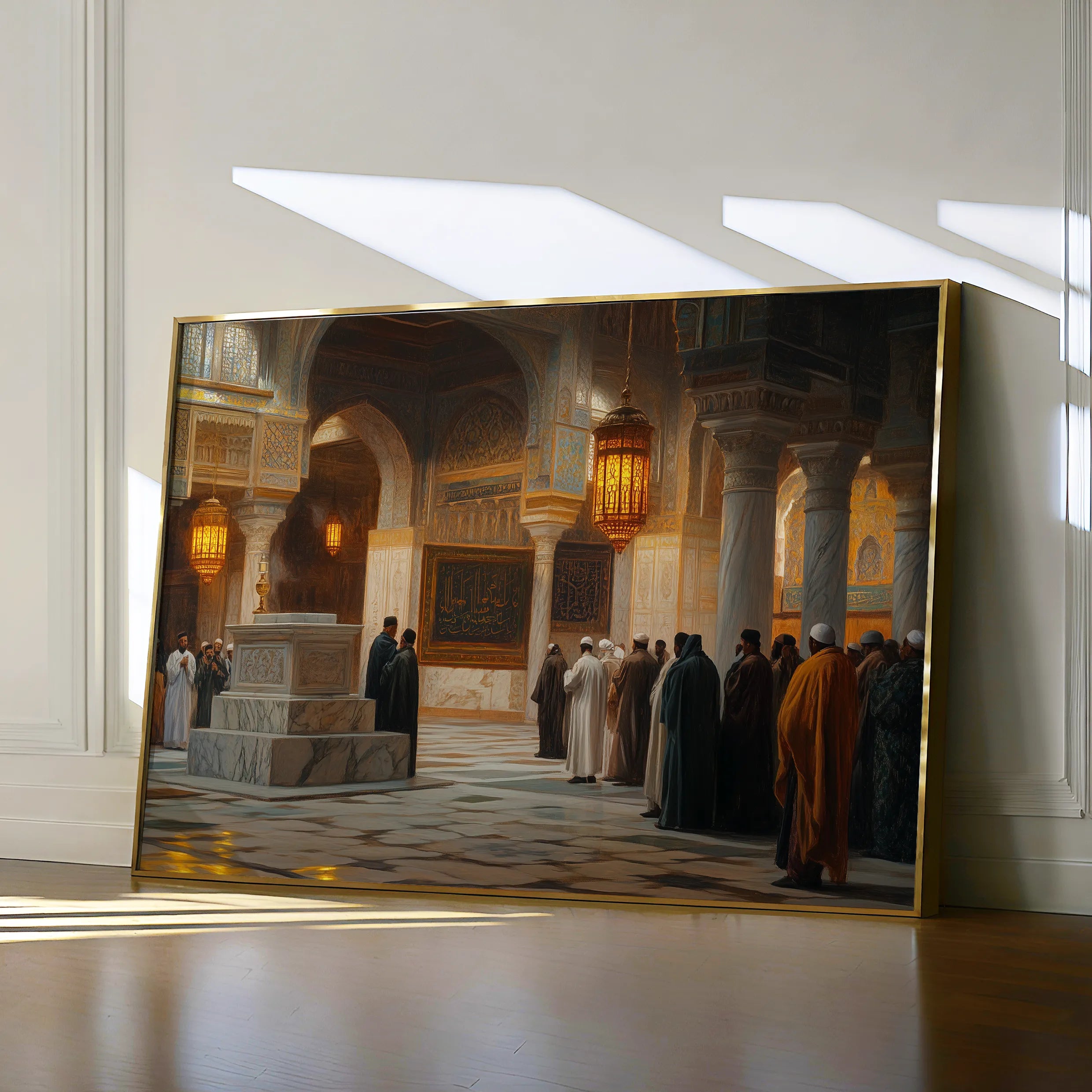 Orientalist 114 Canvas Art 60 x 40 cm / Black