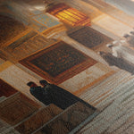 Orientalist 114 Canvas Art 60 x 40 cm / Black