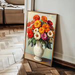Floral 1141 Canvas Art 60 x 40 cm / Black