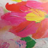 Floral 1143 Canvas Art 60 x 40 cm / Black
